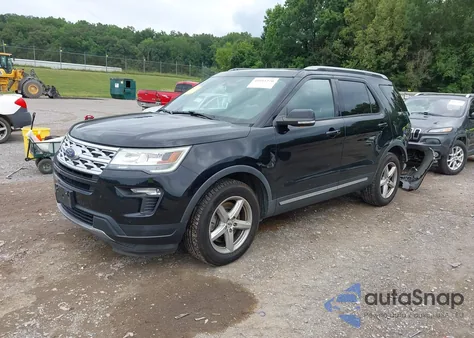 2018 Ford Explorer Xlt z USA, uszkodzony, nr VIN 1FM5K7DH6JGC72209